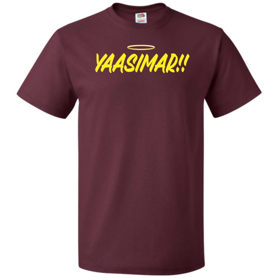 YAASIMAR!! Unisex Classic Tee - Maroon / S