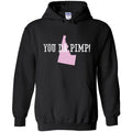 You Da Pimp! Unisex Pullover Hoodie - Black / S