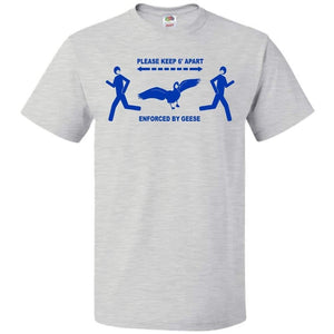 6 Feet of Geese Light Unisex Classic Tee - Ash / S