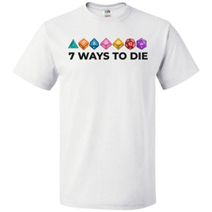 7 Ways To Die Light Unisex Classic Tee - White / S