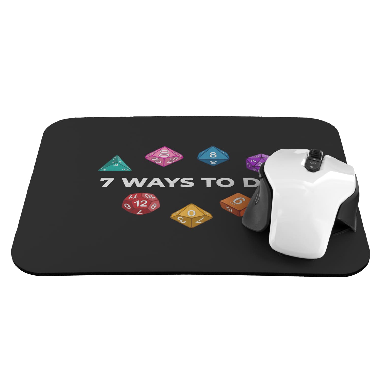 7 Ways To Die Mousepad - Mousepads
