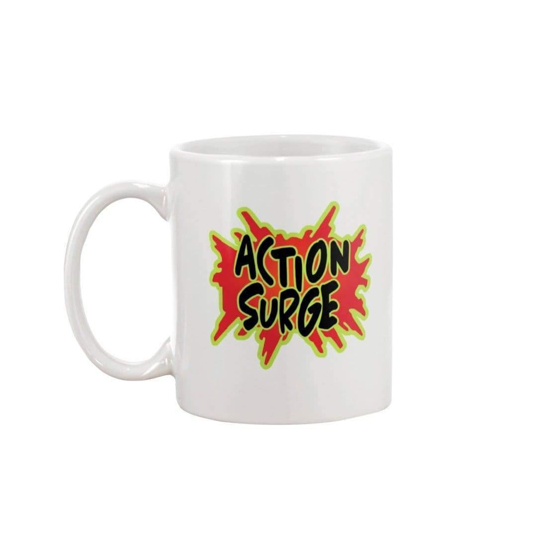 Action Surge 11oz Coffee Mug - White / 11OZ - Mugs