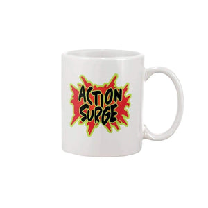 Action Surge 15oz Coffee Mug - White / 15OZ - Mugs