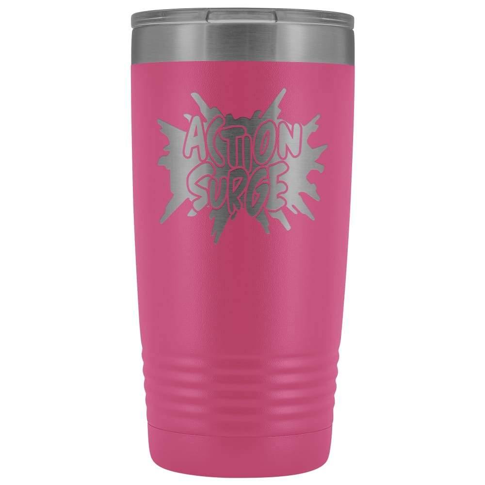 Action Surge 20oz Vacuum Tumbler - Pink - Tumblers