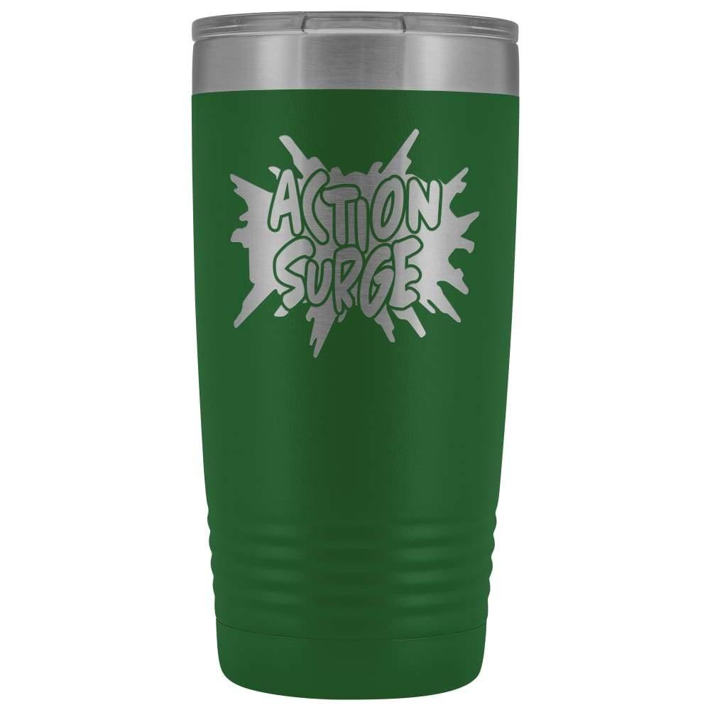 Action Surge 20oz Vacuum Tumbler - Green - Tumblers
