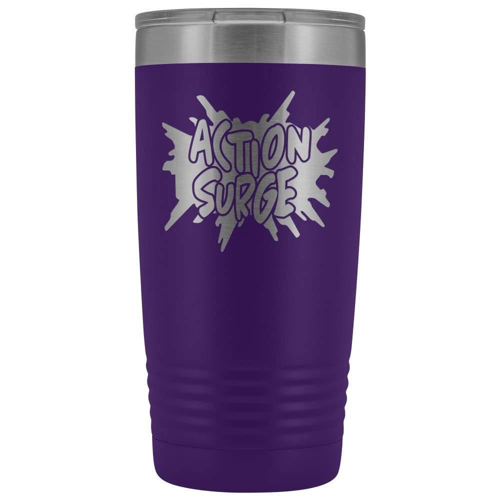 Action Surge 20oz Vacuum Tumbler - Purple - Tumblers