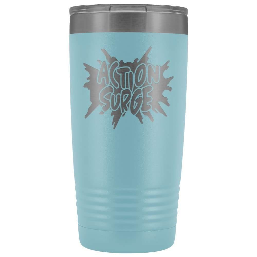 Action Surge 20oz Vacuum Tumbler - Light Blue - Tumblers
