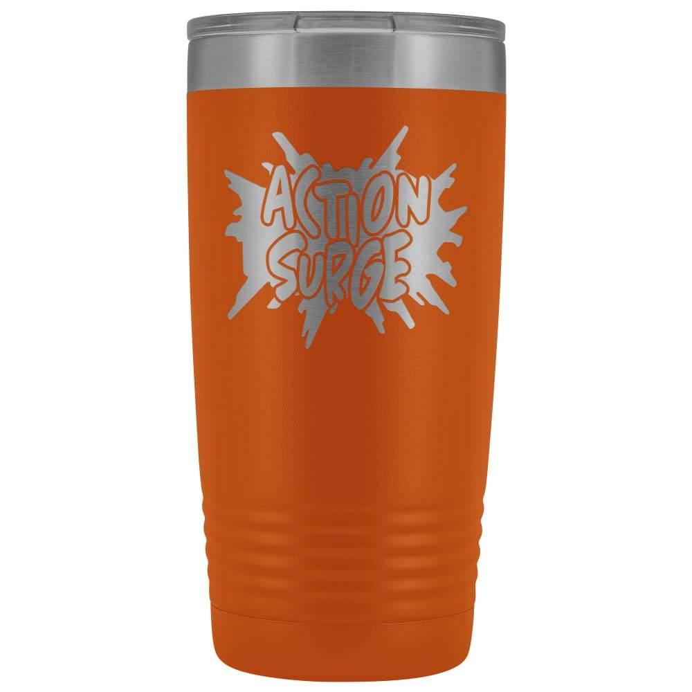 Action Surge 20oz Vacuum Tumbler - Orange - Tumblers