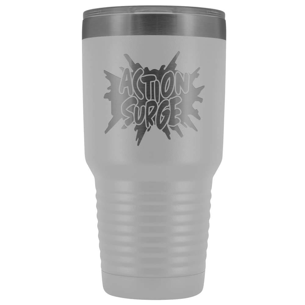 Action Surge 30oz Vacuum Tumbler - White - Tumblers