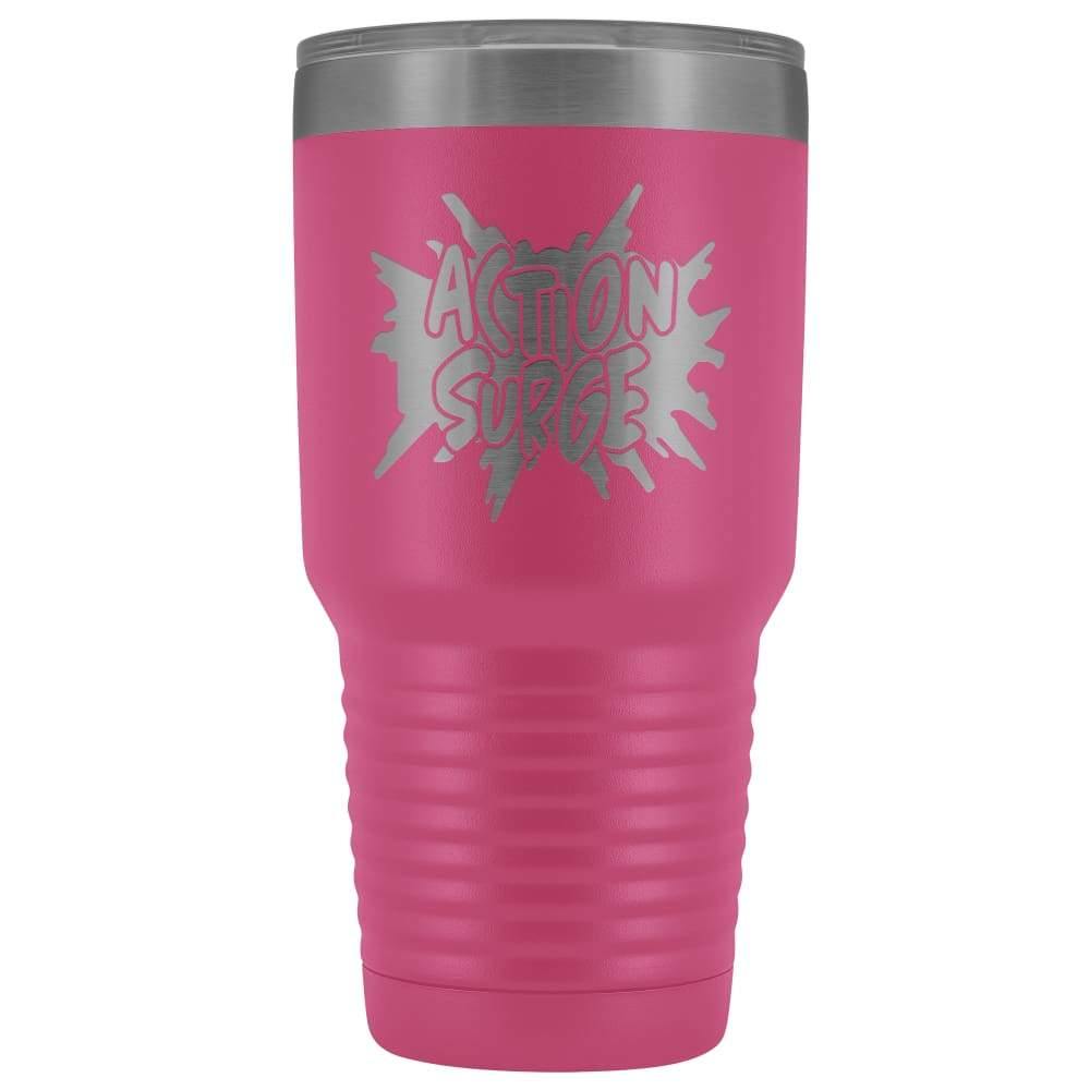 Action Surge 30oz Vacuum Tumbler - Pink - Tumblers