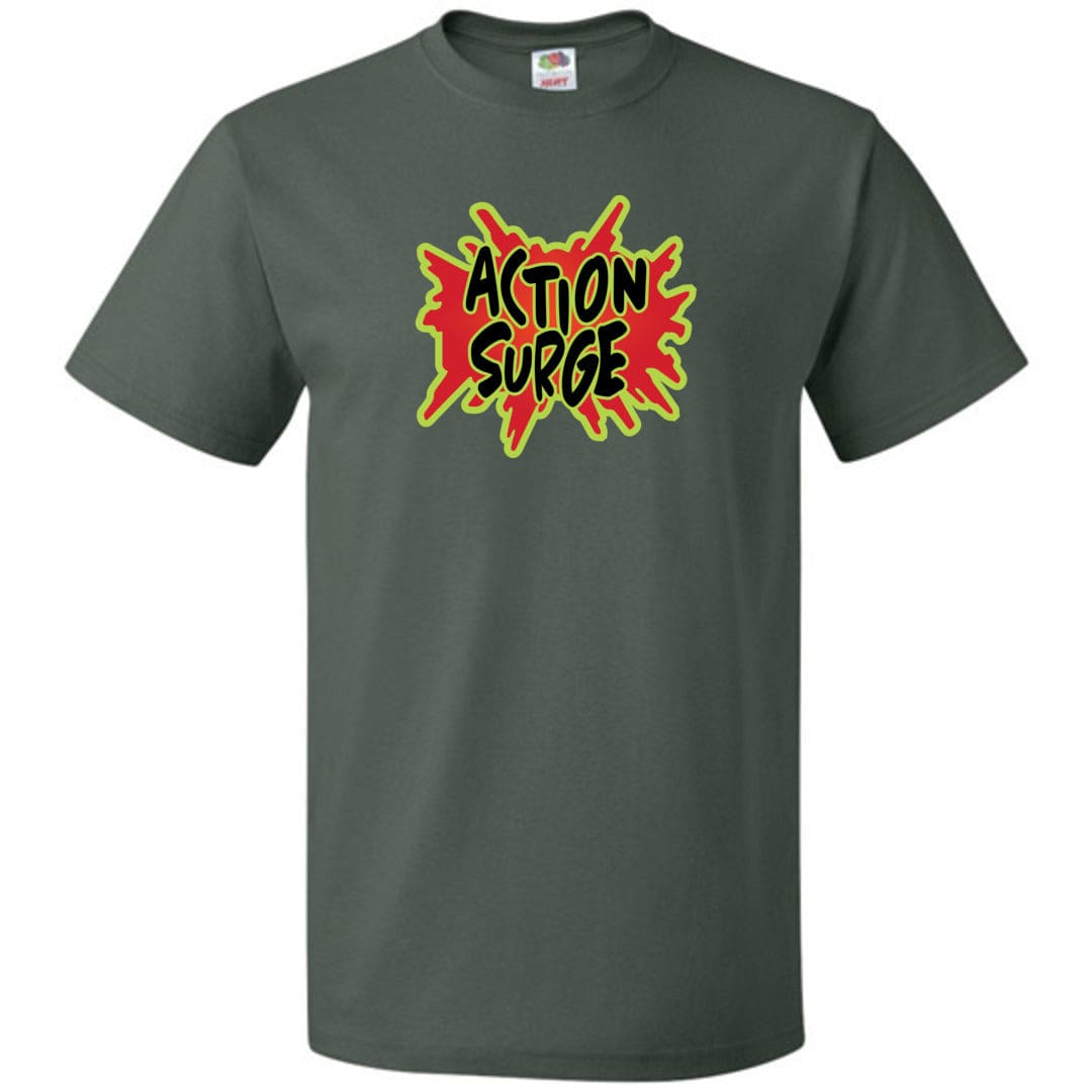 Action Surge TS Unisex Classic Tee - Forest Green / S - Joy Coe