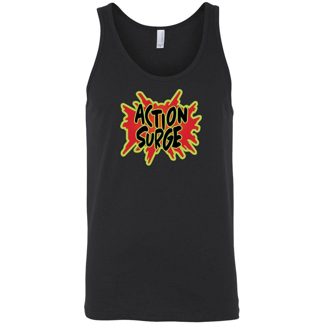 Action Surge TS Unisex Premium Tank - Black / S