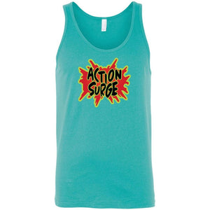 Action Surge TS Unisex Premium Tank - Teal / S