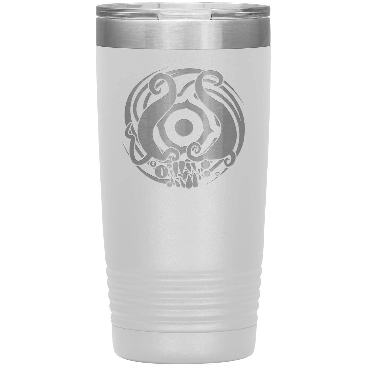 AEDG An Eldritch Dream Games 20oz Vacuum Tumbler - White - Tumblers