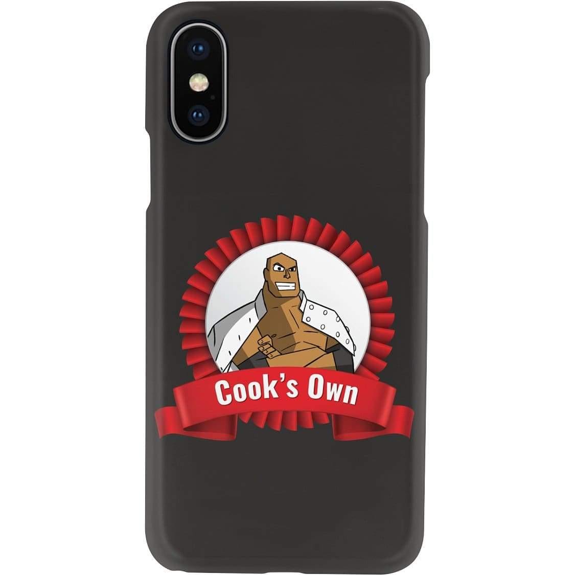 All Nerds Here Cook’s Own Phone Case - Snap * iPhone * Samsung * - iPhone XS Case / Gloss / Apparel