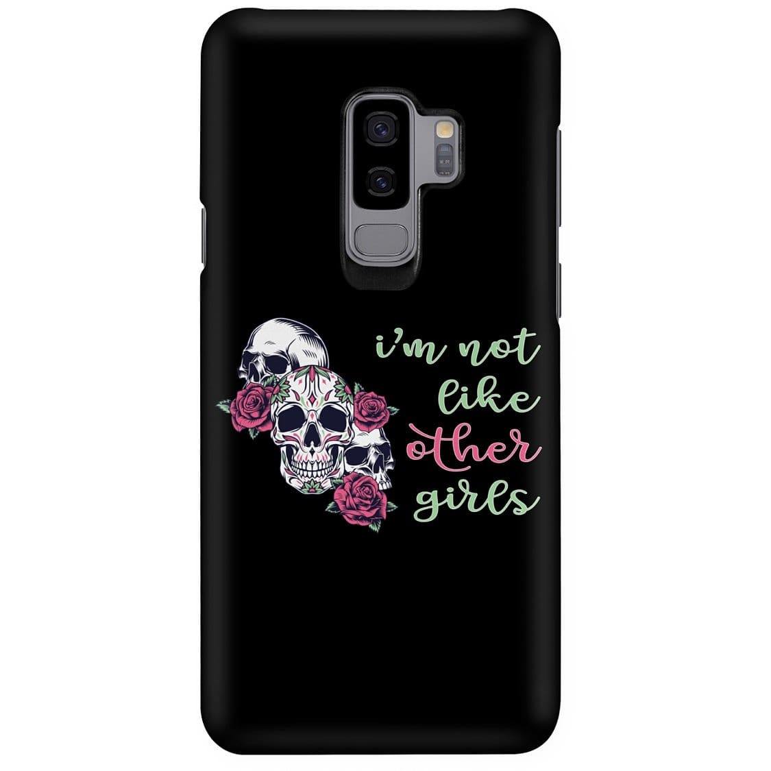 All Nerds Here I’m Not Like Other Girls Phone Case - Snap * iPhone * Samsung * - Samsung Galaxy S9 Plus Case / Gloss / Apparel