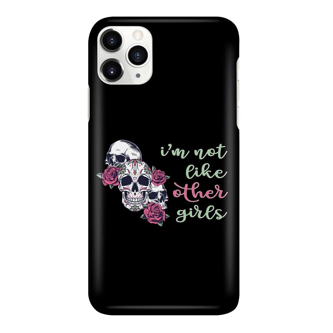 All Nerds Here I’m Not Like Other Girls Phone Case - Snap * iPhone * Samsung * - iPhone 11 Pro Max Case / Gloss / Apparel
