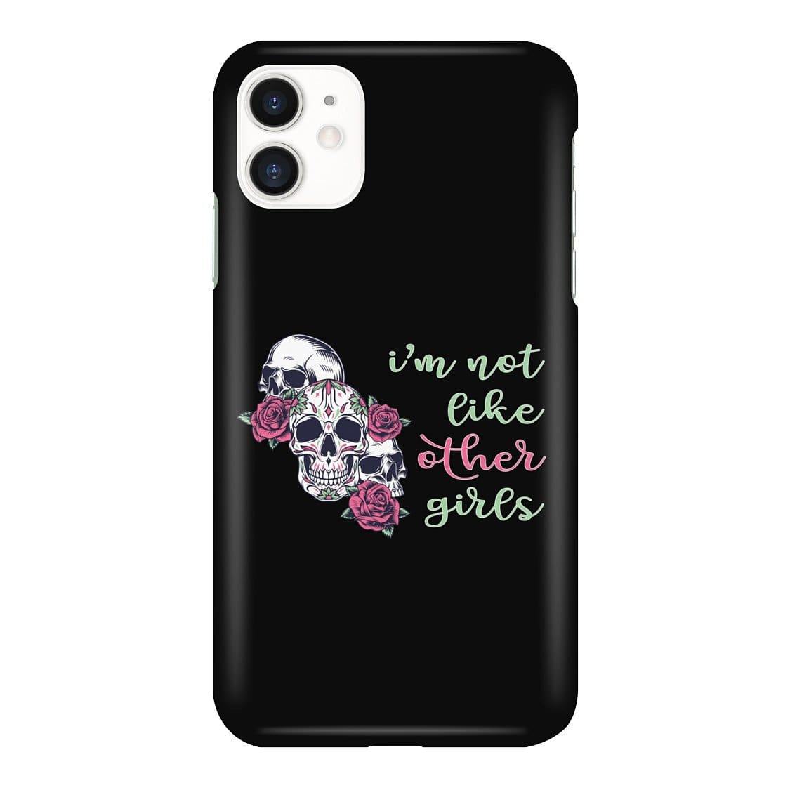 All Nerds Here I’m Not Like Other Girls Phone Case - Snap * iPhone * Samsung * - iPhone 11 Case / Gloss / Apparel