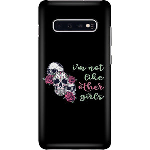 All Nerds Here I’m Not Like Other Girls Phone Case - Snap * iPhone * Samsung * - Samsung Galaxy S10 Plus Case / Gloss / Apparel