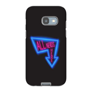 All Nerds Here Neon Logo Phone Case - Tough - Samsung Galaxy A3 2017 - All Nerds Here