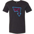 All Nerds Here Neon Logo TS Unisex Premium Tee - Black Heather / XS
