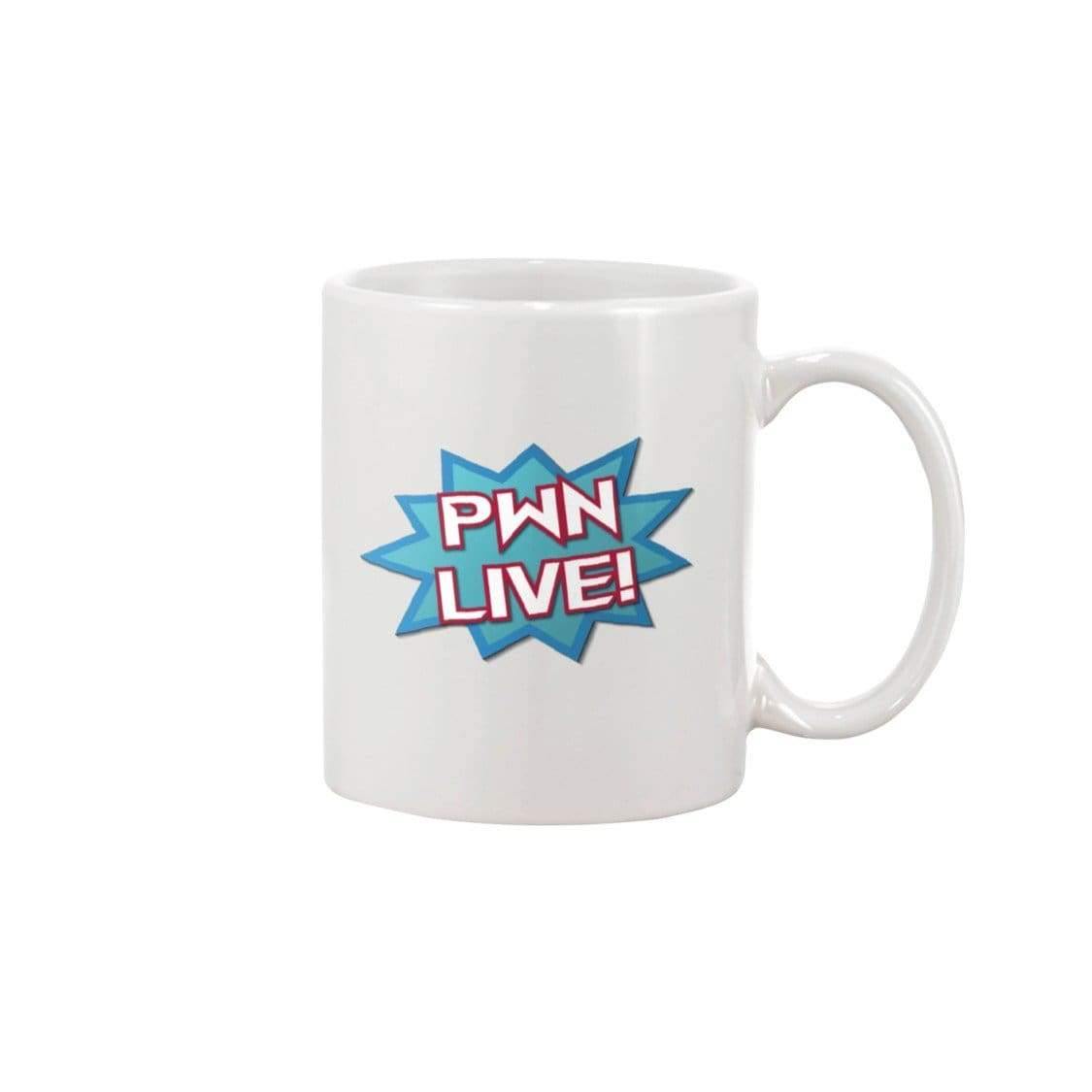 All Nerds Here PWN LIVE! Logo 11oz Coffee Mug - Mugs