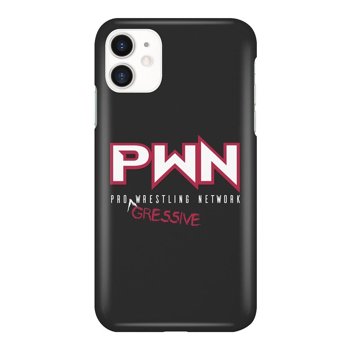 All Nerds Here PWN Progressive Logo Phone Case - Snap * iPhone * Samsung * - iPhone 11 Case / Gloss / All Nerds Here