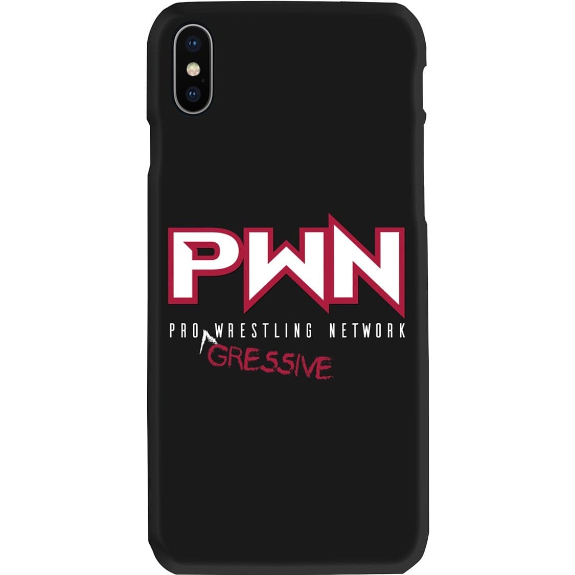 All Nerds Here PWN Progressive Logo Phone Case - Snap * iPhone * Samsung * - iPhone X Case / Gloss / All Nerds Here