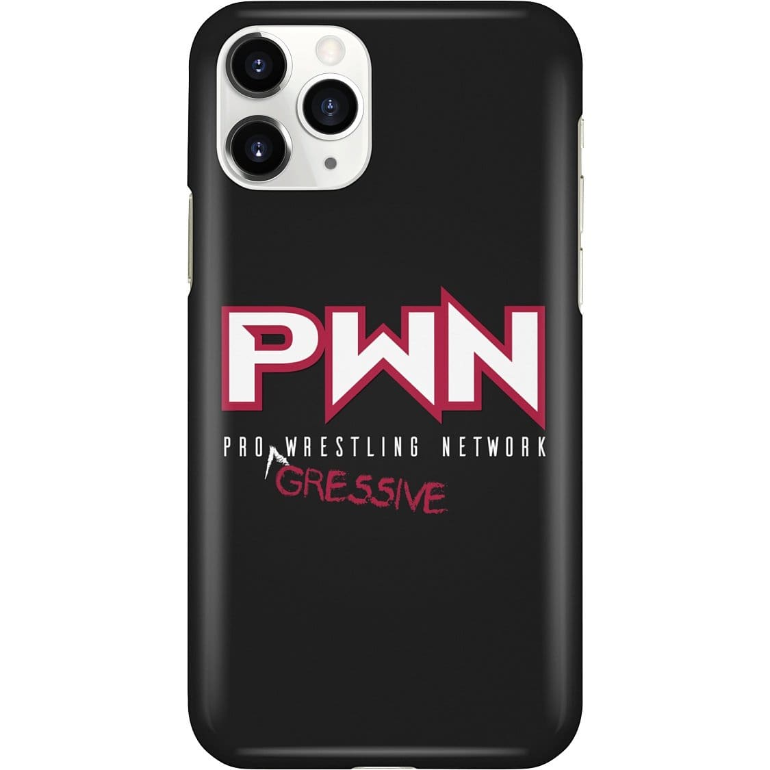 All Nerds Here PWN Progressive Logo Phone Case - Snap * iPhone * Samsung * - iPhone 11 Pro Case / Gloss / All Nerds Here