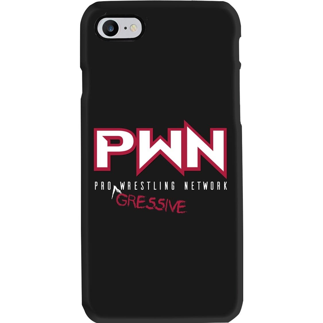 All Nerds Here PWN Progressive Logo Phone Case - Snap * iPhone * Samsung * - iPhone 8 Case / Gloss / All Nerds Here