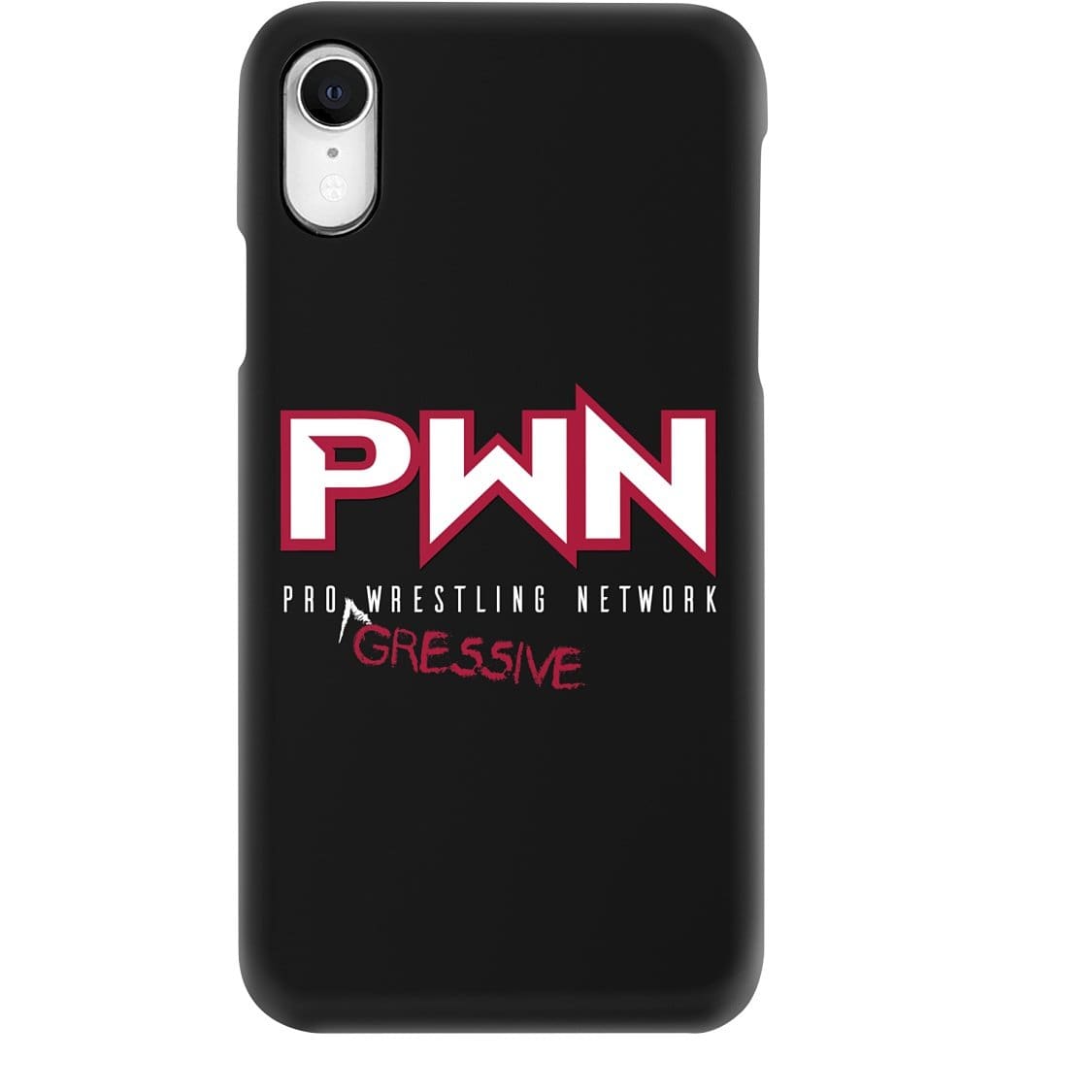 All Nerds Here PWN Progressive Logo Phone Case - Snap * iPhone * Samsung * - iPhone XR Case / Gloss / All Nerds Here