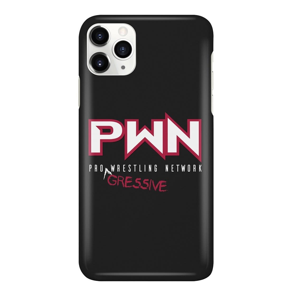 All Nerds Here PWN Progressive Logo Phone Case - Snap * iPhone * Samsung * - iPhone 11 Pro Max Case / Gloss / All Nerds Here