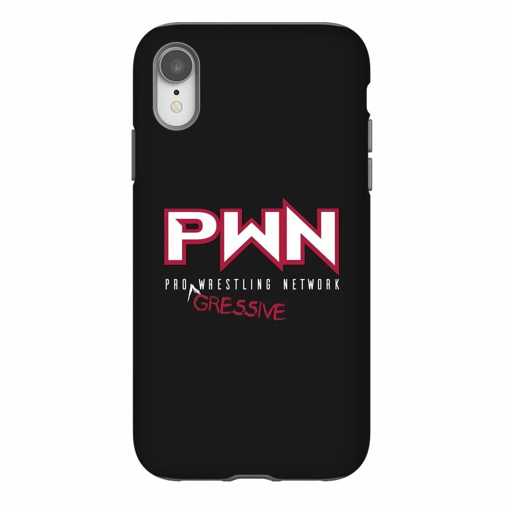 All Nerds Here PWN Progressive Logo Phone Case - Tough - iPhone XR - All Nerds Here