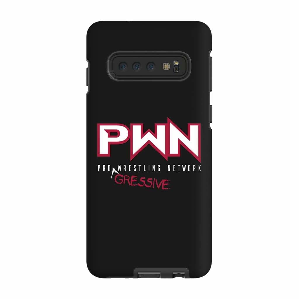 All Nerds Here PWN Progressive Logo Phone Case - Tough - Samsung Galaxy S10 - All Nerds Here