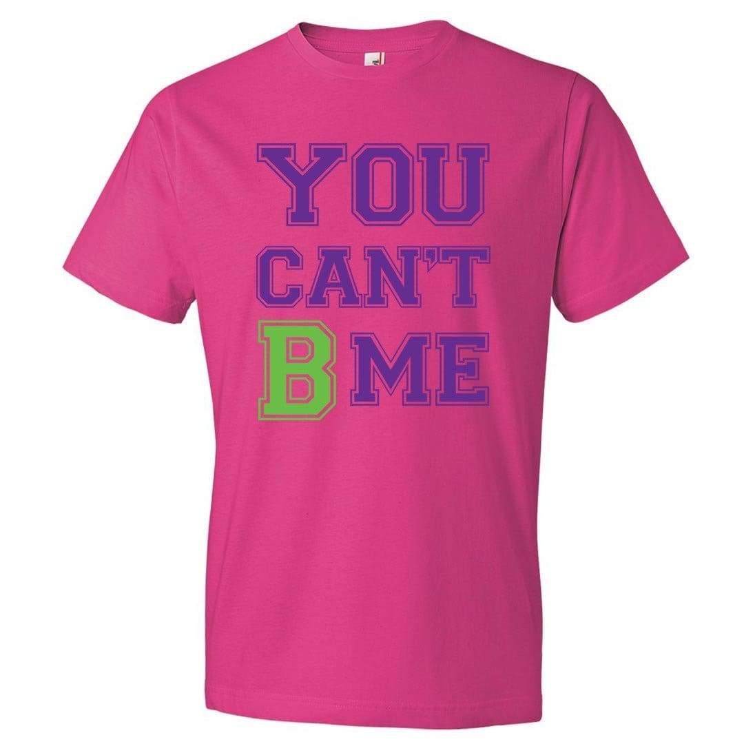 All Nerds Here You Can’t B Me Mens Premium Tee - Hot Pink / S
