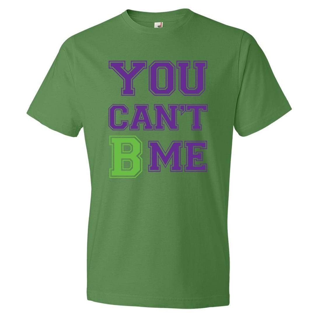 All Nerds Here You Can’t B Me Mens Premium Tee - Green Apple / S