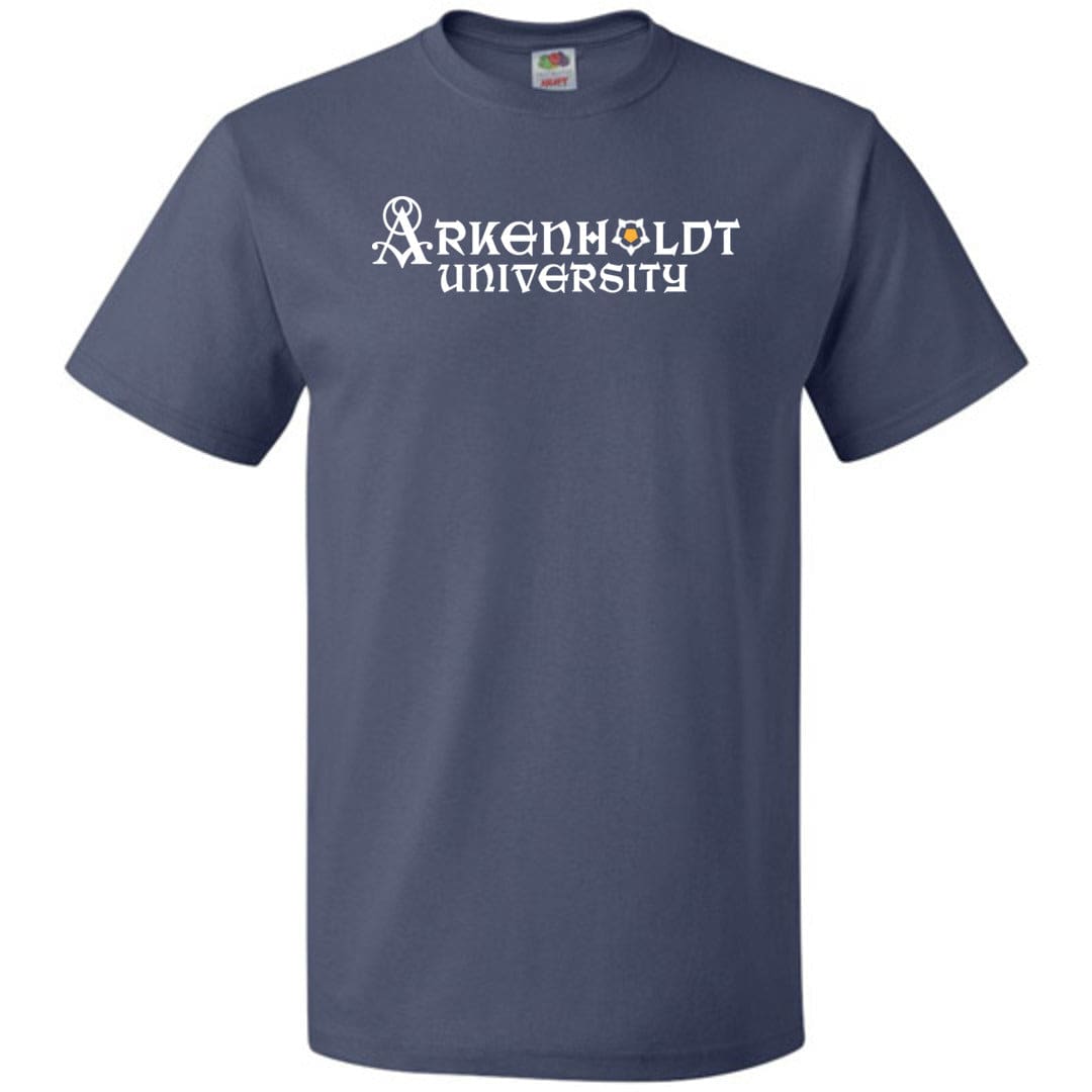 Arkenholdt 0AU Logo Unisex Classic Tee - Denim / S