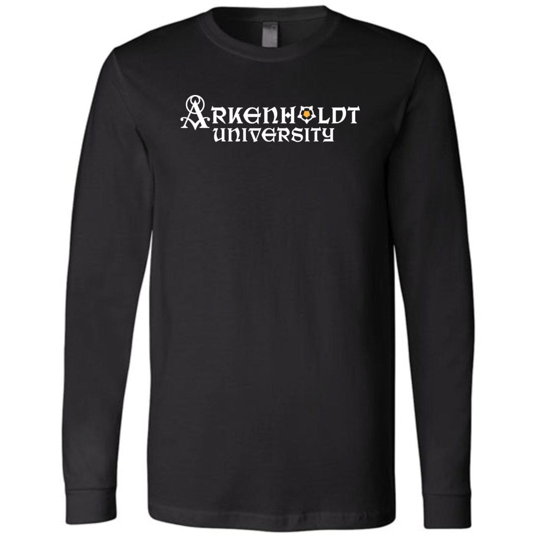 Arkenholdt 0AU Logo Unisex Premium Long Sleeve Tee - Black / XS