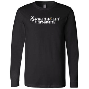 Arkenholdt 0AU Logo Unisex Premium Long Sleeve Tee - Black / XS
