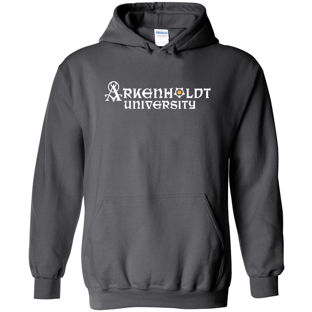 Arkenholdt 0AU Logo Unisex Pullover Hoodie - Charcoal / S