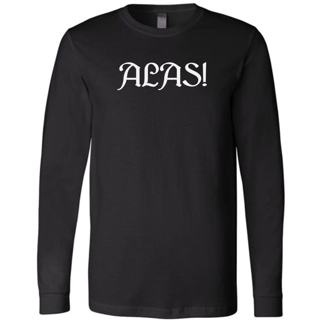 Arkenholdt ALAS! Unisex Premium Long Sleeve Tee - Black / XS