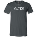Arkenholdt ALAS! Unisex Premium V-Neck Tee - Asphalt / S