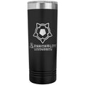 Arkenholdt Arkenstar 22oz Skinny Tumbler - Black - Drinkware