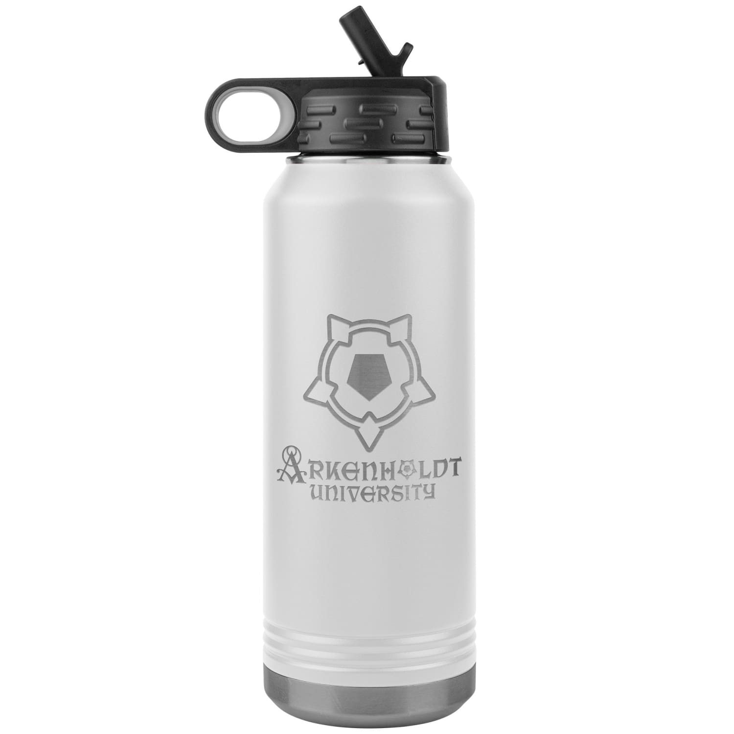 Arkenholdt Arkenstar 32oz Water Bottle Tumbler - White - Water Bottle