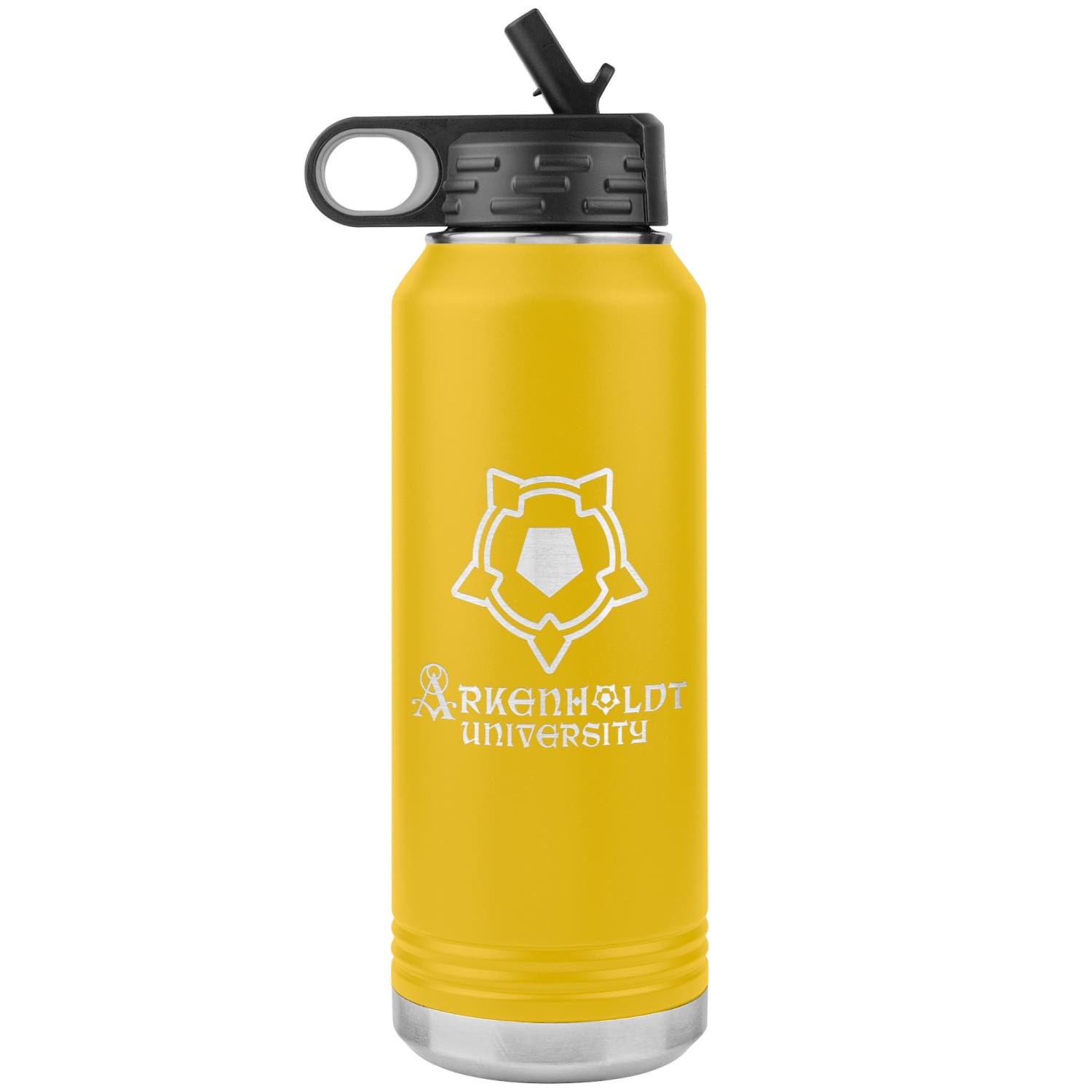 Arkenholdt Arkenstar 32oz Water Bottle Tumbler - Yellow - Water Bottle
