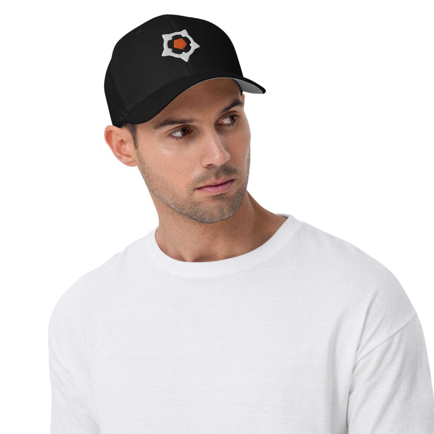 Arkenholdt Arkenstar Structured Twill Flexfit Cap - Black / S/M