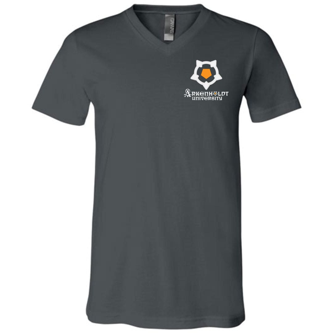 Arkenholdt Arkenstar Unisex Premium V-Neck Tee - Asphalt / S