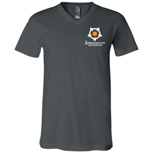 Arkenholdt Arkenstar Unisex Premium V-Neck Tee - Asphalt / S