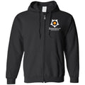 Arkenholdt Arkenstar Unisex Zip Hoodie - Black / S