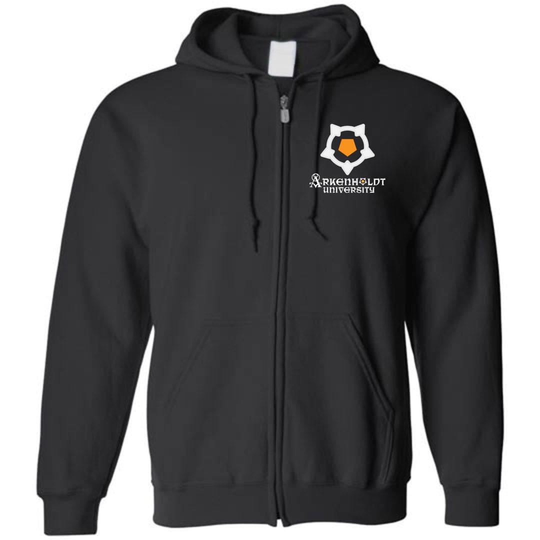 Arkenholdt Arkenstar Unisex Zip Hoodie - Black / S